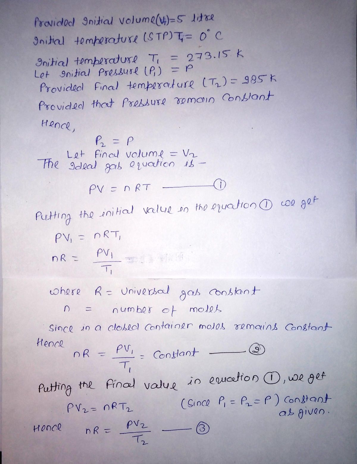 Chemistry homework question answer, step 1, image 1